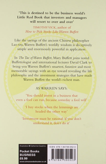 TAO OF WARREN BUFFETT By Mary Buffett (Paperback)