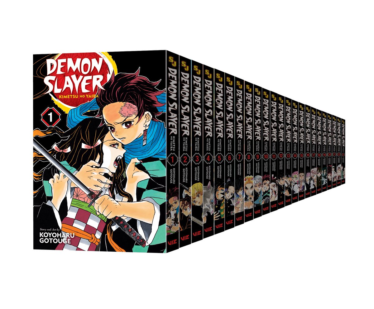 Demon Slayer Kimetsu no Yaiba Vol.1-23 Complete set Japanese Manga